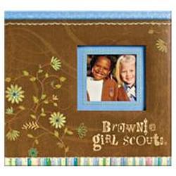 K&Company Girl Scouts Of America Window Scrapbook 12 X12 -Brownie Girl Scouts