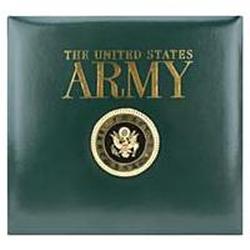 K&Company Military Postbound Scrapbook 12X12-Army