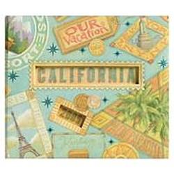 K&Company Tim Coffey Postbound Scrapbook 12x12: Vacation Travel