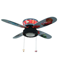 KNG 000025 Cars Ceiling Fan