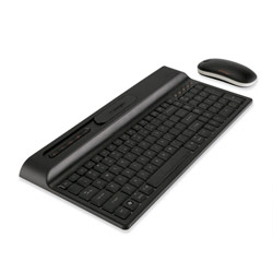 KENSINGTON TECHNOLOGY GROUP Kensington K64392US Ci70 Wireless Desktop Set Keyboard and Mouse - Keyboard - Wireless - Mouse - Optical - Type A - USB - Receiver