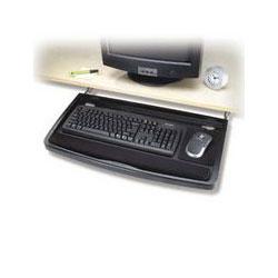 Kensington/Acco Brands,Inc. Kensington Underdesk Keyboard Drawer with Wrist Rest & Mouse Pad - 11 x 28 x 24.5 - Black