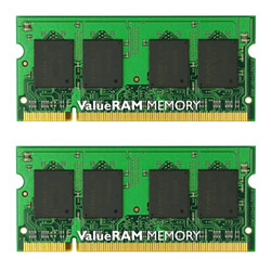 KINGSTON - BUY.COM Kingston 2GB (2 x 1GB) PC-6400 800MHz 200-Pin SODIMM Laptop Memory