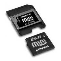 Wireless Emporium, Inc. Kingston 2GB miniSD Card w/Adapter (WE17834MEMKINMINI-03)