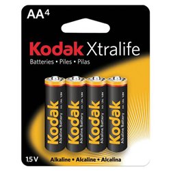 KODAK Kodak XtraLife XLAA4 Alkaline General Purpose Battery - Alkaline - General Purpose Battery