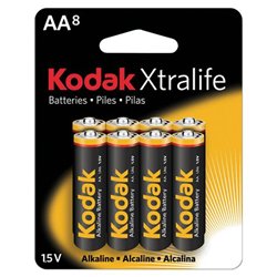 KODAK Kodak XtraLife XLAA8 Alkaline General Purpose Battery - Alkaline - General Purpose Battery