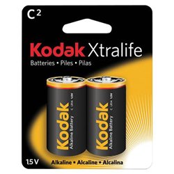 KODAK Kodak XtraLife XLC2 Alkaline General Purpose Battery - Alkaline - General Purpose Battery