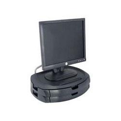 Kantek Inc LCD Monitor Stand, Plastic, 18w x 12 1/2d x 5h, Black (KTKMS200B)