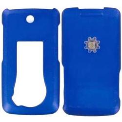 Wireless Emporium, Inc. LG Muziq LX-570 Rubberized Blue Snap-On Protector Case w/Swivel Belt Clip