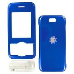 Wireless Emporium, Inc. LG VX8550 Chocolate Blue Snap-On Protector Case w/Swivel Belt Clip