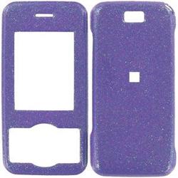 Wireless Emporium, Inc. LG VX8550 Chocolate Glitter Purple Snap-On Protector Case