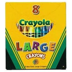 Binney And Smith Inc. Large Crayola Crayons (52-0038)
