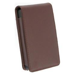 Eforcity Leather Case for Microsoft Zune, Brown