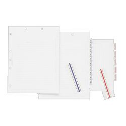 Tabbies Legal Index Tabs, P-T, 5 Tabs, Red Edge (TAB58013)