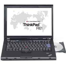 LENOVO Lenovo ThinkPad R61 Notebook - Intel Core 2 Duo T7300 2GHz - 15.4 WXGA - 1GB DDR2 SDRAM - 80GB HDD - Combo Drive (CD-RW/DVD-ROM) - Gigabit Ethernet, Wi-Fi - Wi (8935ACU)