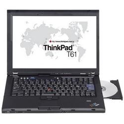 LENOVO TOPSELLER TP Lenovo ThinkPad T61 Notebook - Intel Centrino Duo Core 2 Duo T7700 2.4GHz - 14.1 WXGA+ - 2GB DDR2 SDRAM - 160GB HDD - DVD-Writer (DVD-RAM/-R/-RW) - Gigabit Eth