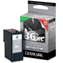 LEXMARK Lexmark No.36XL High Yield Black Ink Cartridge - Black