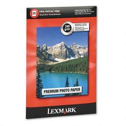 Lexmark International Lexmark Premium Photo Paper - 4 x 6 - 240g/m - High Gloss - 20 x Sheet