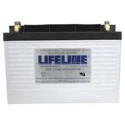 AIMS Power Lifeline Battery 12 volt Deep Cycle Marine AGM 105 amps