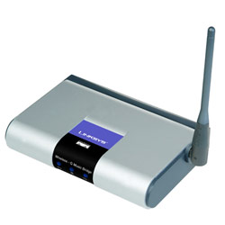 LINKSYS - IMO REFURB Linksys Wireless-G Music Bridge Linksys Certified Refurbished Product (No Returns)