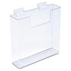 Apollo/Acco Brands Inc. Literature Holder for Slotwall Display Systems, 11wx4dx11h, Clear Acrylic (APOSB93207)