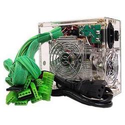 Logisys 550W 20+4-pin Dual-Fan ATX PSU w/SATA & LEDs