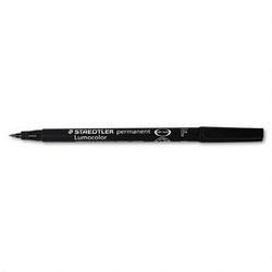 J.S. Staedtler, Inc. Lumocolor Fine Tip Overhead Projection Marker, Permanent, Black (STD3189)