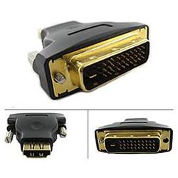 Abacus24-7 M1-D (P&D) Male to HDMI Female Adapter (Gold Plated) EVC