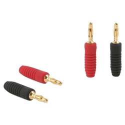 Monster MONSTER MTT R-H MKII Twist Crimp Toolless Speaker Cable Connectors (Large; 2 pair)