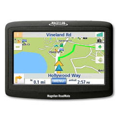 Magellan Roadmate 1400 Portable GPS System w/ Preloaded Maps - 4.3 Touch Screen