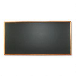 Quartet Manufacturing. Co. Magnetic Chalkboard, Black Surface, Hardwood Frame, 96 x 48 (QRTPCW408B)