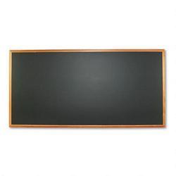 Quartet Manufacturing. Co. Magnetic Chalkboard, Black Surface, Hardwood Frame, 96 x 48 (QRTPCW408B)