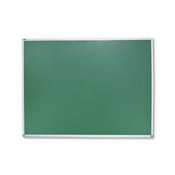 Quartet Manufacturing. Co. Magnetic Chalkboard, Green Surface, Anodized Aluminum Frame, 48 x 36 (QRTPCA304G)