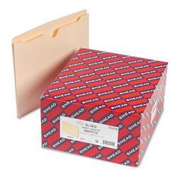 Smead Manufacturing Co. Manila Recycled File Jackets, Single Ply Tab, 1 Expansion, Letter, 50/Box (SMD75439)