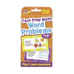 Trend Enterprises Math Challenge Cards, Grades 1-3, 3-1/8 x5-1/4 , White (TEIT24013)