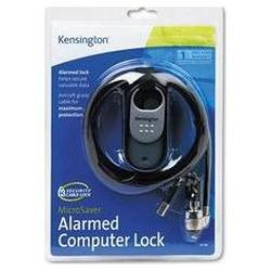 Acco Brands Inc. MicroSaver® Alarmed T Bar Lock with 6 ft. Reinforced Steel Cable (KMW64196)
