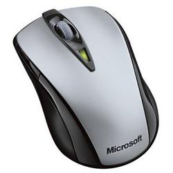 Microsoft Wireless Notebook Laser Mouse 7000 - Laser - USB - 5 x Button - Silver