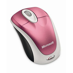 Microsoft Wireless Notebook Optical Mouse 3000 - Dragon Fruit Pink