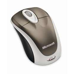 Microsoft Wireless Notebook Optical Mouse 3000 - Milk Chocolate