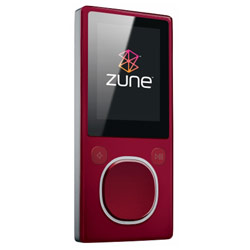 MICROSOFT- XBOX/ZUNE Microsoft Zune 4GB - Red