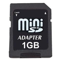 Eforcity Mini SD Memory Card with Adaptor, 1GB
