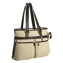 Mobile Edge 15.4 Casual Tote - Canvas - Brown, Tan