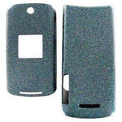Wireless Emporium, Inc. Motorola KRZR K1 Black Glitter Snap-On Protector Case Faceplate