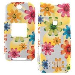 Wireless Emporium, Inc. Motorola KRZR K1 Colorful Flowers Snap-On Protector Case Faceplate