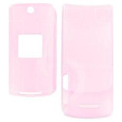Wireless Emporium, Inc. Motorola KRZR K1 Trans. Pink Snap-On Protector Case Faceplate