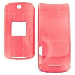 Wireless Emporium, Inc. Motorola KRZR K1 Trans. Red Snap-On Protector Case Faceplate