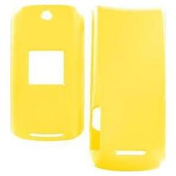 Wireless Emporium, Inc. Motorola KRZR K1 Yellow Snap-On Protector Case Faceplate