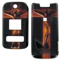 Wireless Emporium, Inc. Motorola KRZR K1m Jesus Snap-On Protector Case Faceplate