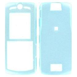 Wireless Emporium, Inc. Motorola L7 Baby Blue Snap-On Protector Case Faceplate