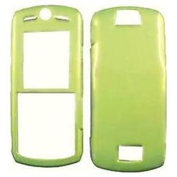 Wireless Emporium, Inc. Motorola L7 Lime Green Snap-On Protector Case Faceplate